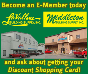 LaValley Building Supply Sidebar Ad